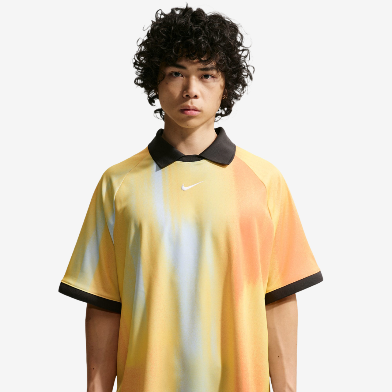 Nike Dri-Fit Jacquard Jersey Top Image 1 of 4. Tap to open photo gallery.