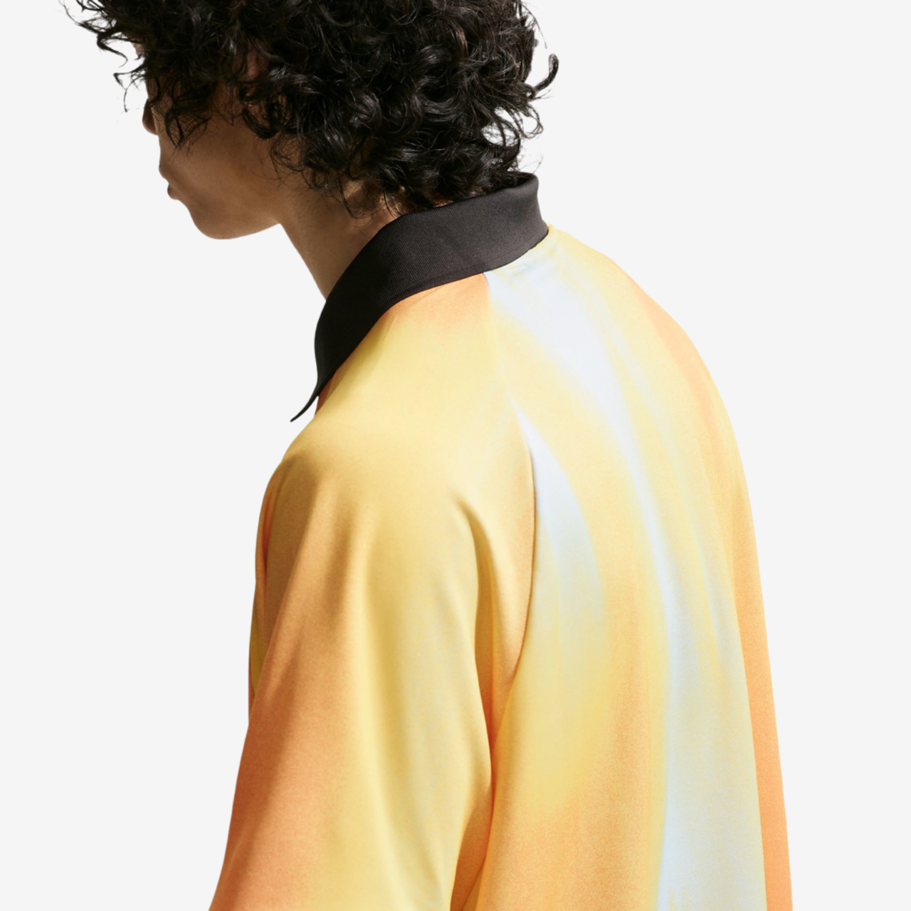 Nike Dri-Fit Jacquard Jersey Top Image 2 of 4. Tap to open photo gallery.