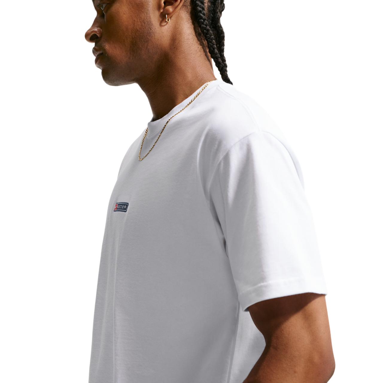 Nike NSW Boxy Soccer Loose Tee Image 2 of 4. Tap to open photo gallery.