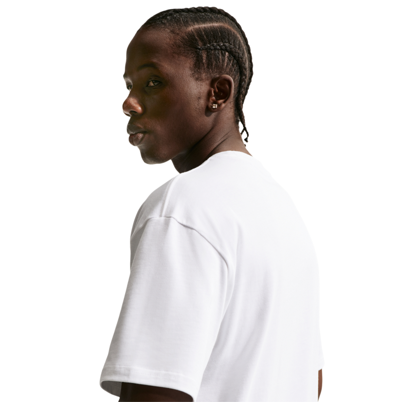 Nike NSW Boxy Futbol Loose Tee Image 2 of 4. Tap to open photo gallery.
