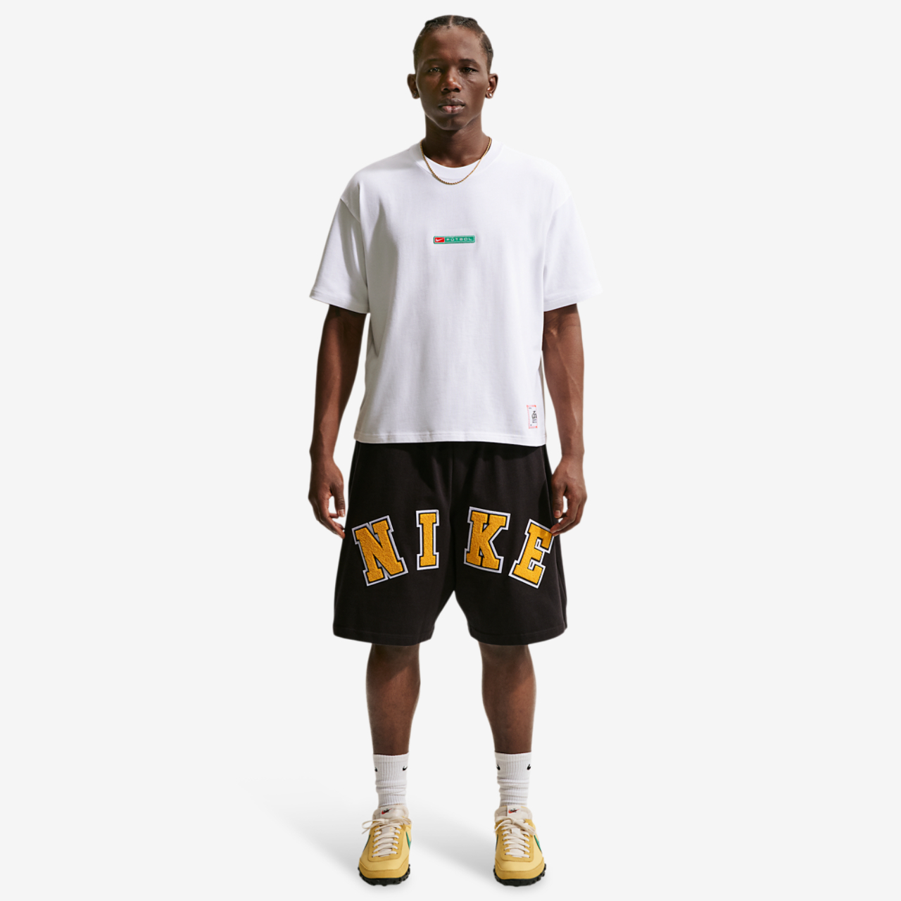 Nike NSW Boxy Futbol Loose Tee Image 3 of 4. Tap to open photo gallery.