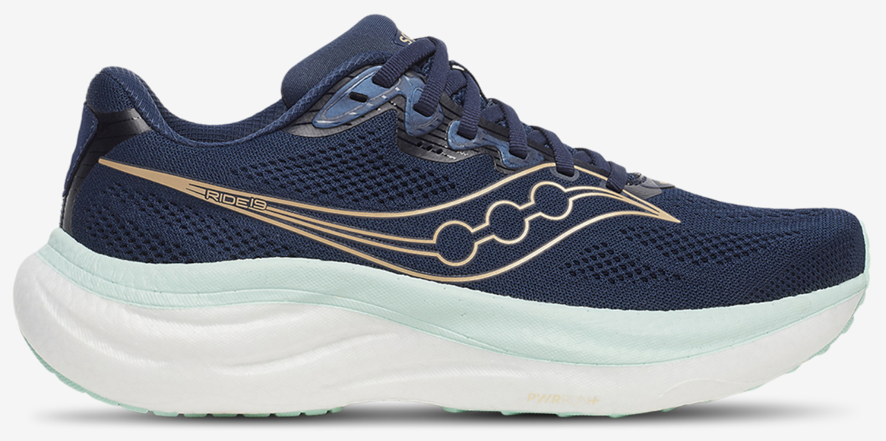 Saucony Ride 19 Image 1 of 5. Tap to open photo gallery.