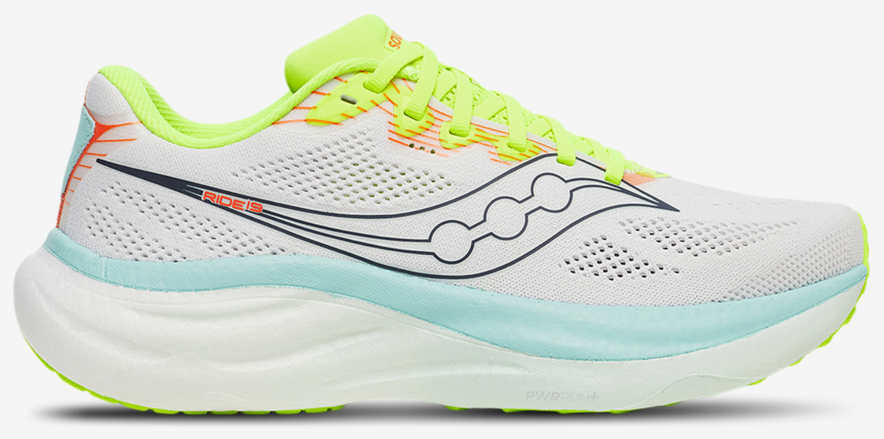 Saucony Ride 19 Image 1 of 5. Tap to open photo gallery.