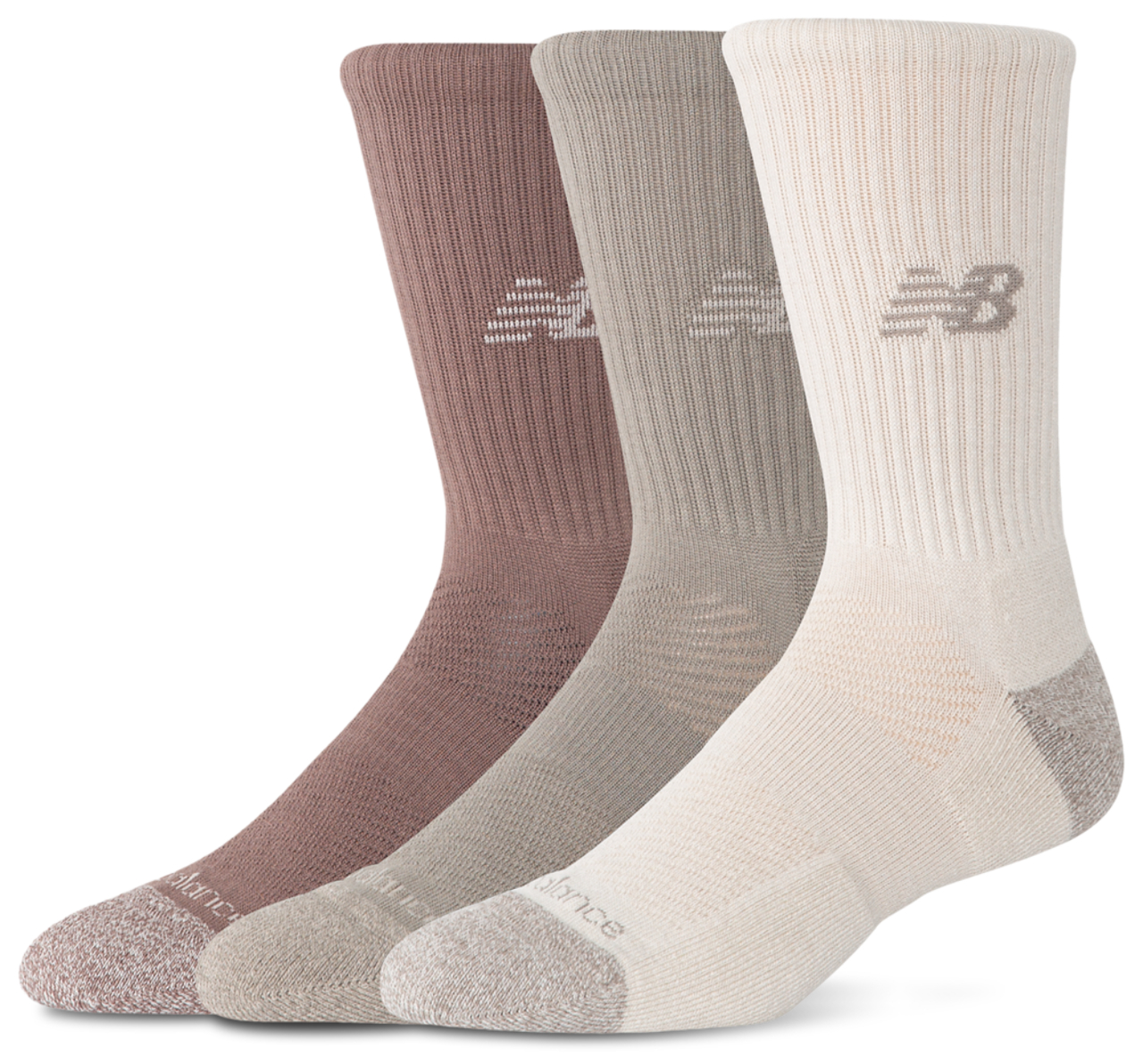 New Balance Active Cushion 3PK Crew Sock  Image 1 of 1. Tap to open photo gallery.