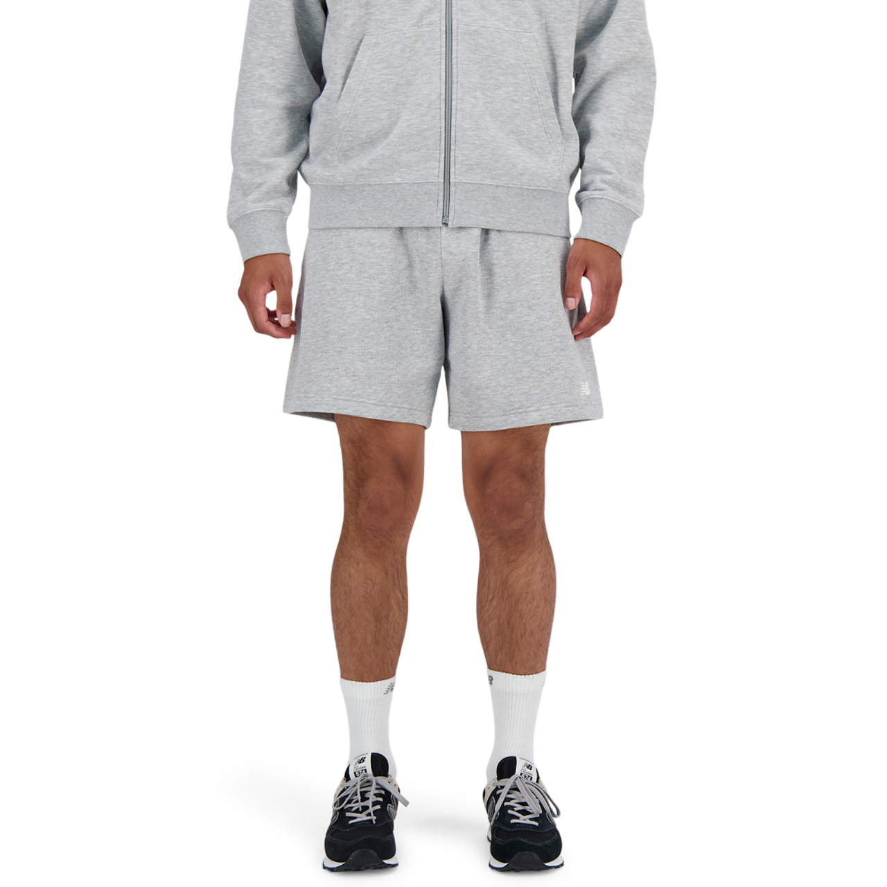 New Balance Sport Essentials Fleece 7" Shorts Image 1 of 4. Tap to open photo gallery.