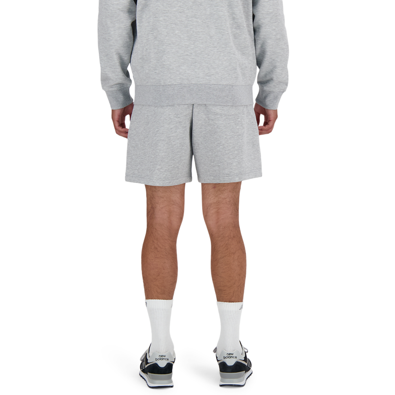 New Balance Sport Essentials Fleece 7" Shorts Image 2 of 4. Tap to open photo gallery.