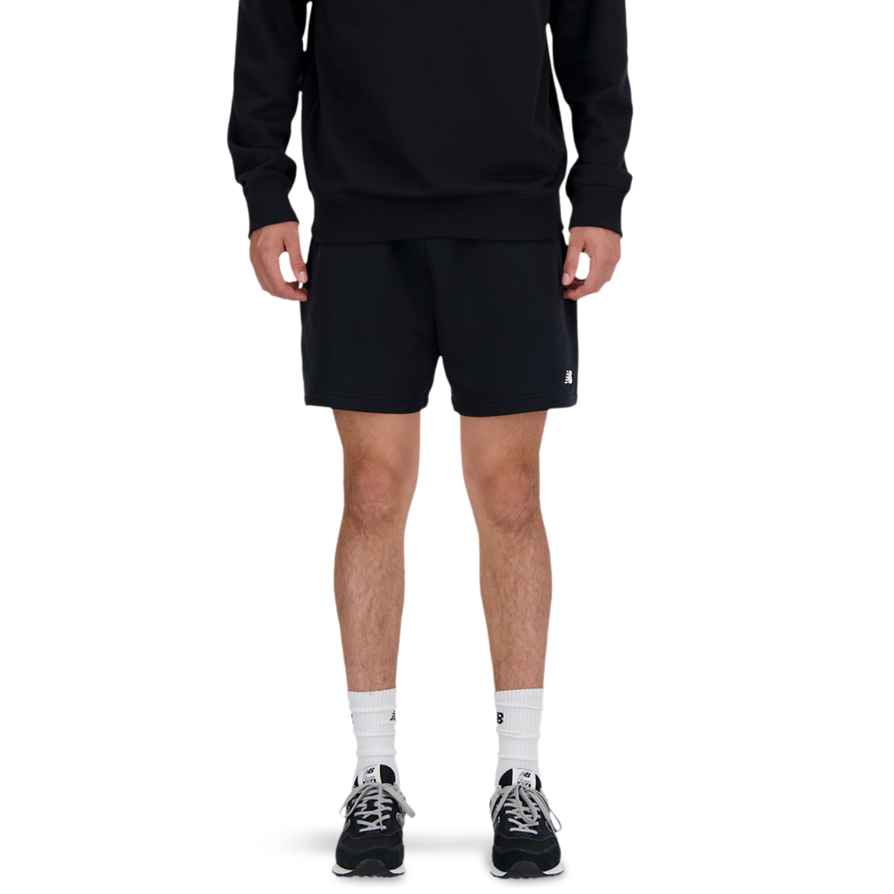 New Balance Sport Essentials Fleece 7" Shorts Image 1 of 4. Tap to open photo gallery.
