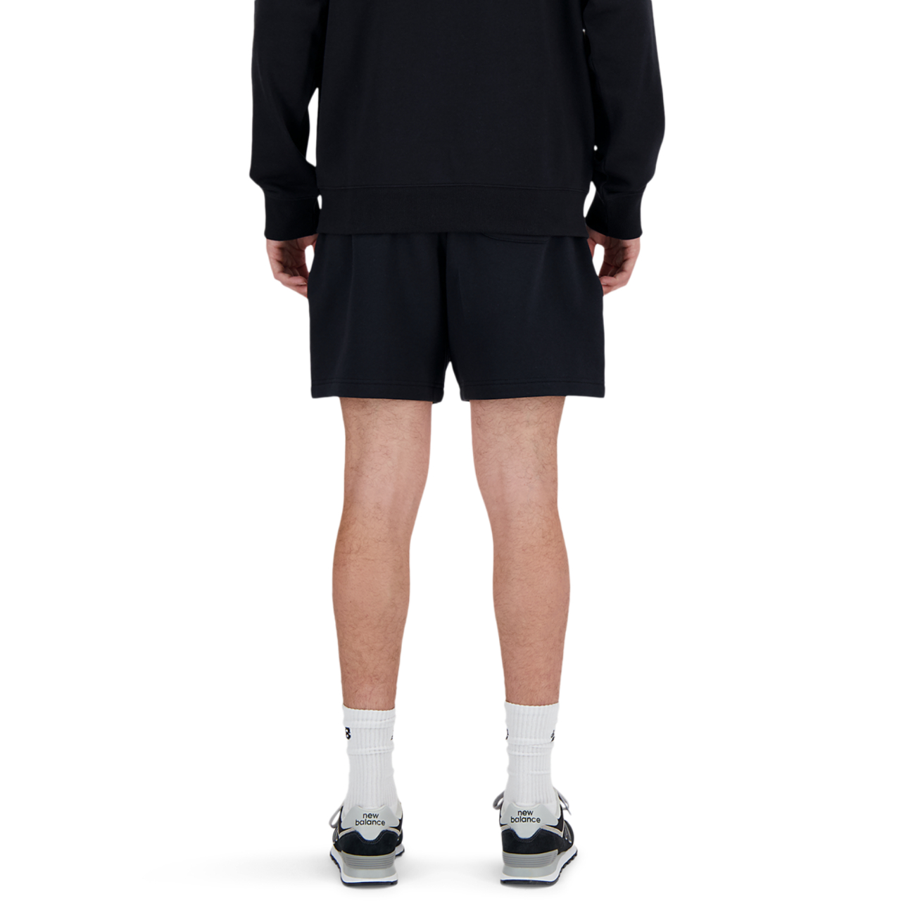 New Balance Sport Essentials Fleece 7" Shorts Image 2 of 4. Tap to open photo gallery.