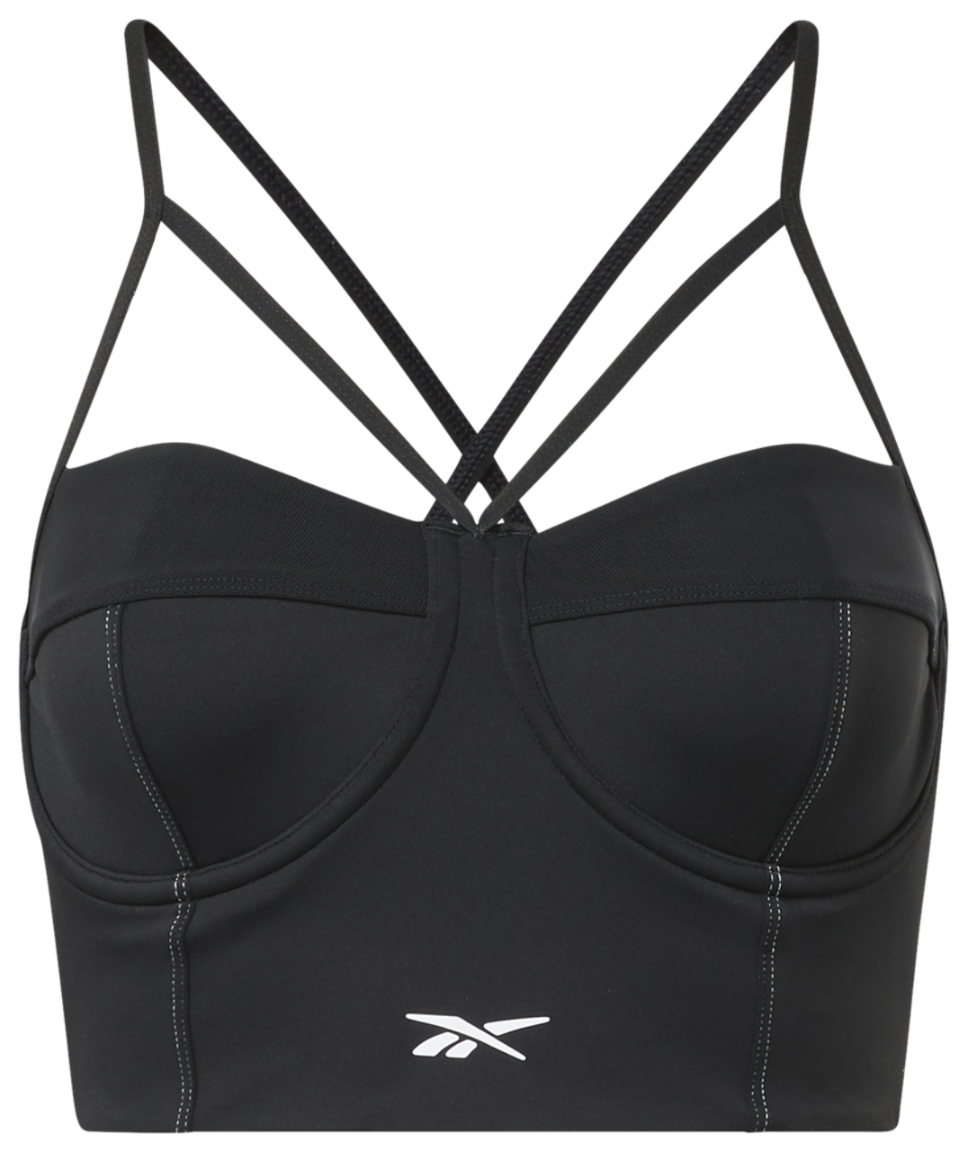 Reebok Cardi Bralette Image 1 of 7. Tap to open photo gallery.