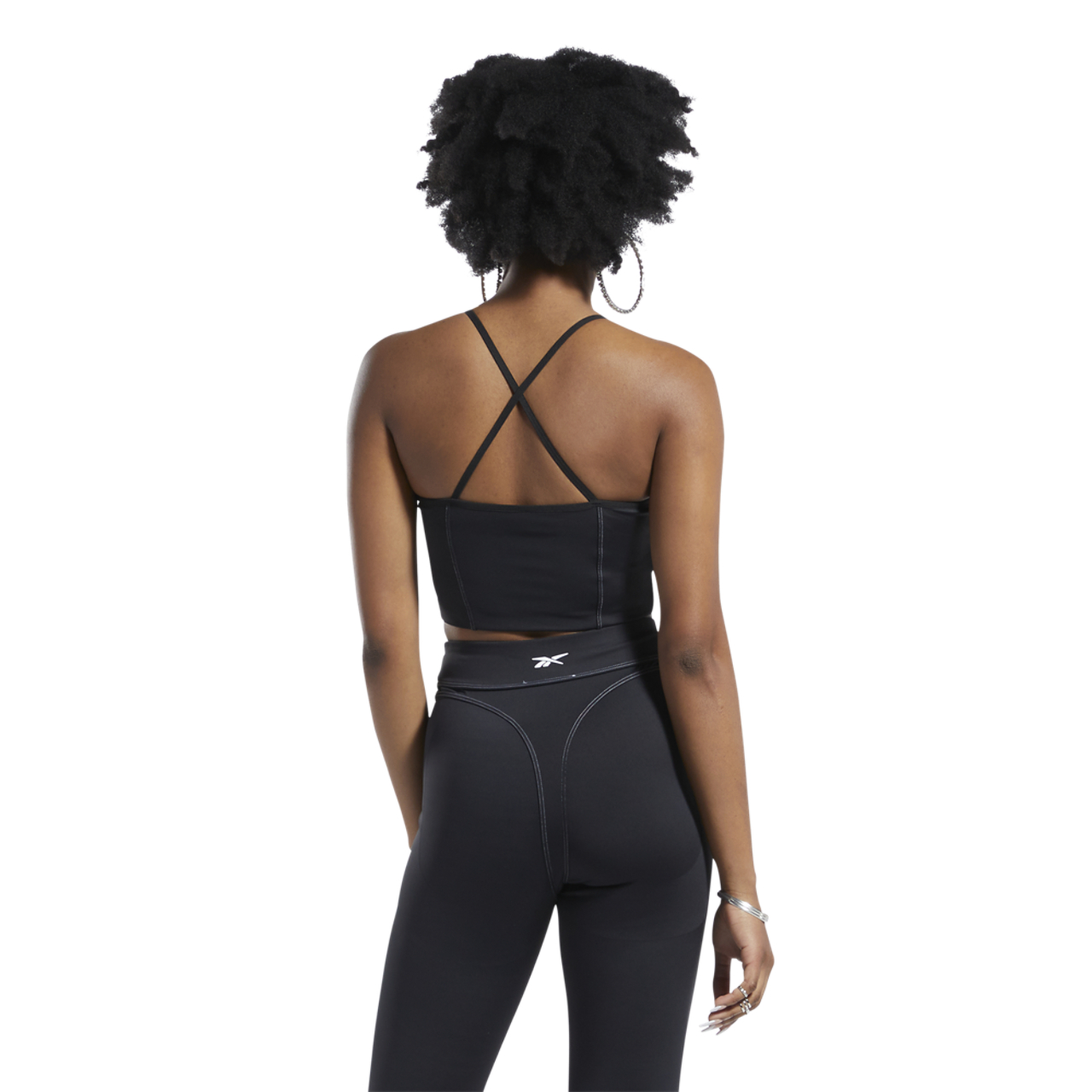 Reebok Cardi Bralette Image 3 of 7. Tap to open photo gallery.