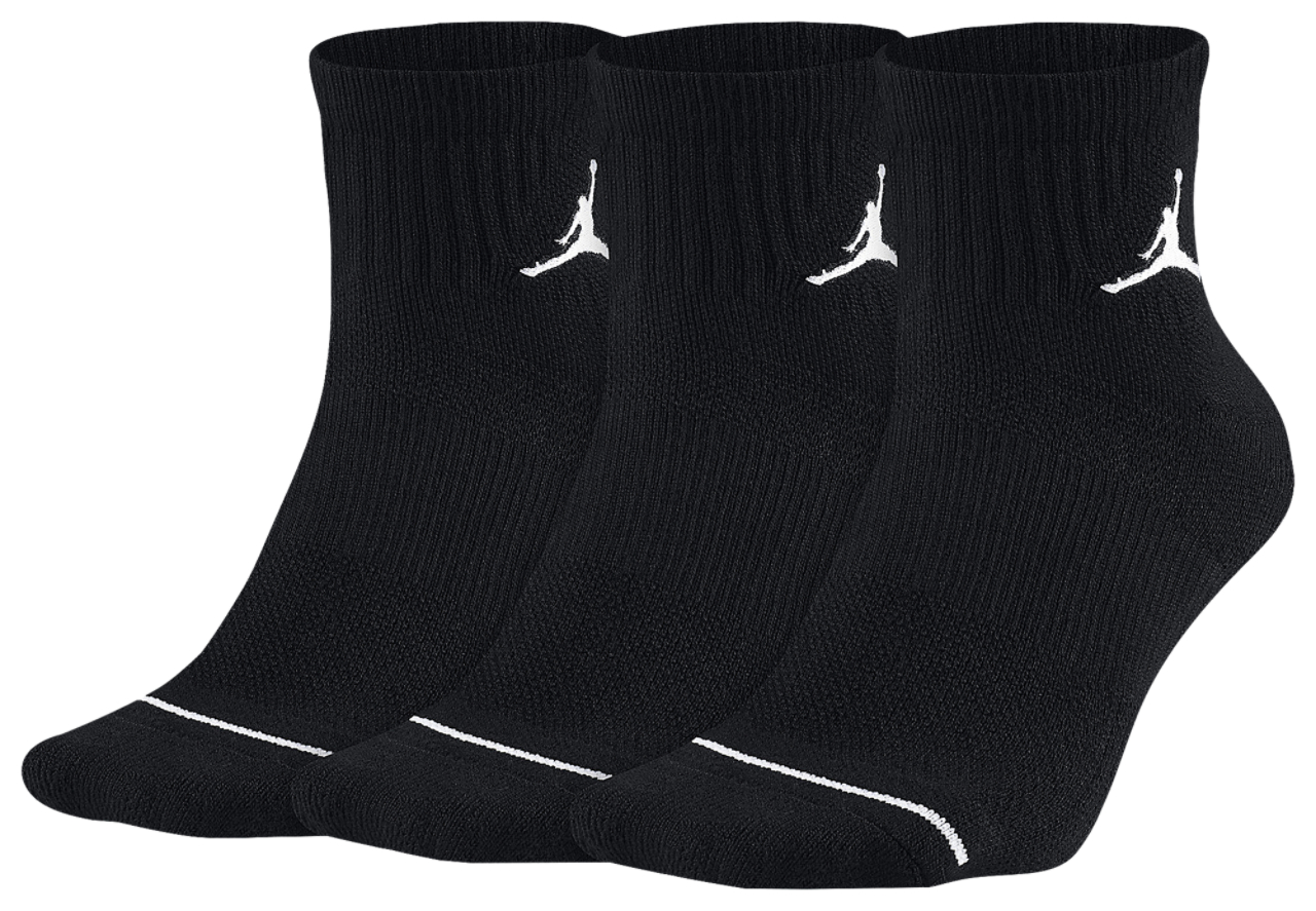 Jordan Jumpman Quarter 3 Pack Socks  Image 1 of 4. Tap to open photo gallery.