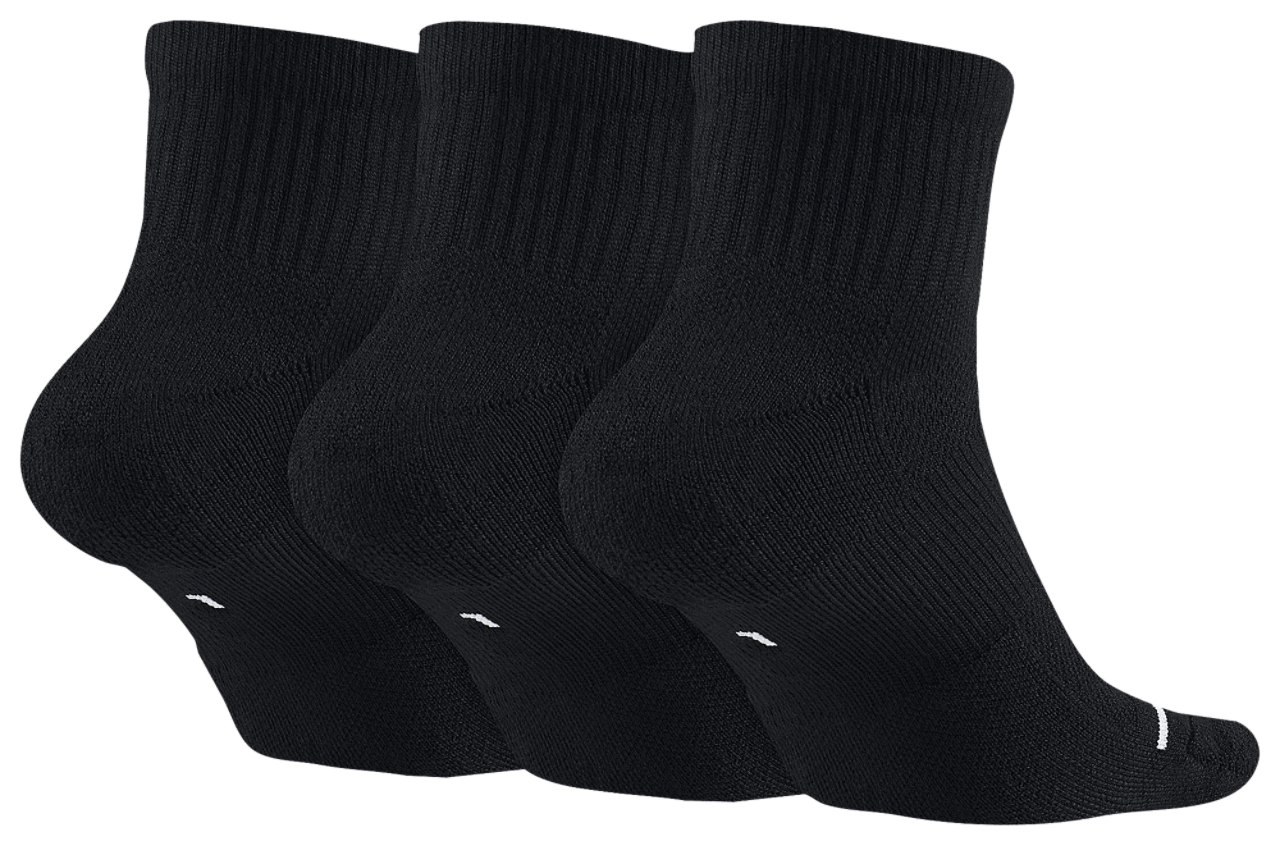 Jordan Jumpman Quarter 3 Pack Socks  Image 2 of 4. Tap to open photo gallery.