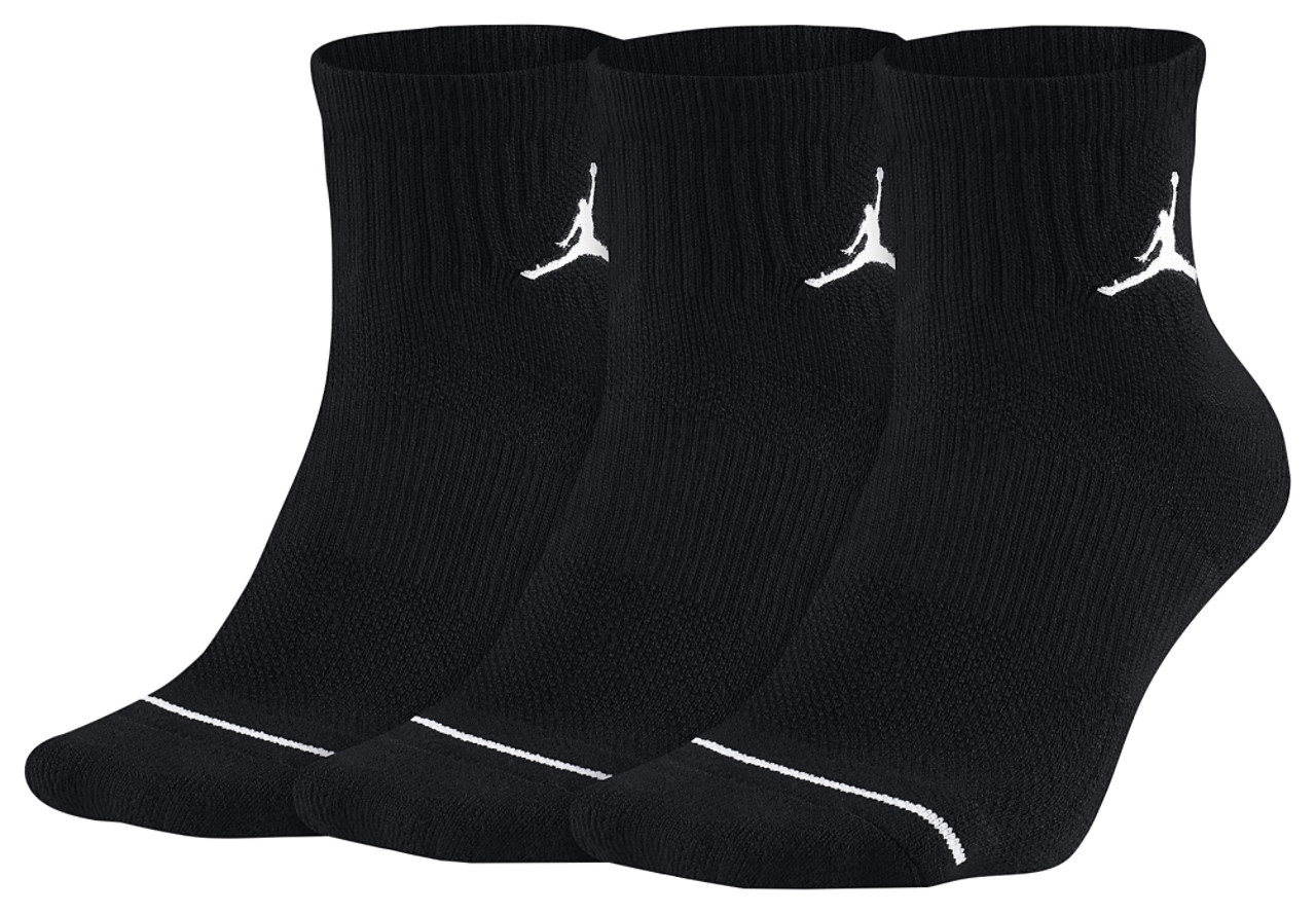 Jordan Jumpman Quarter 3 Pack Socks  Image 4 of 4. Tap to open photo gallery.