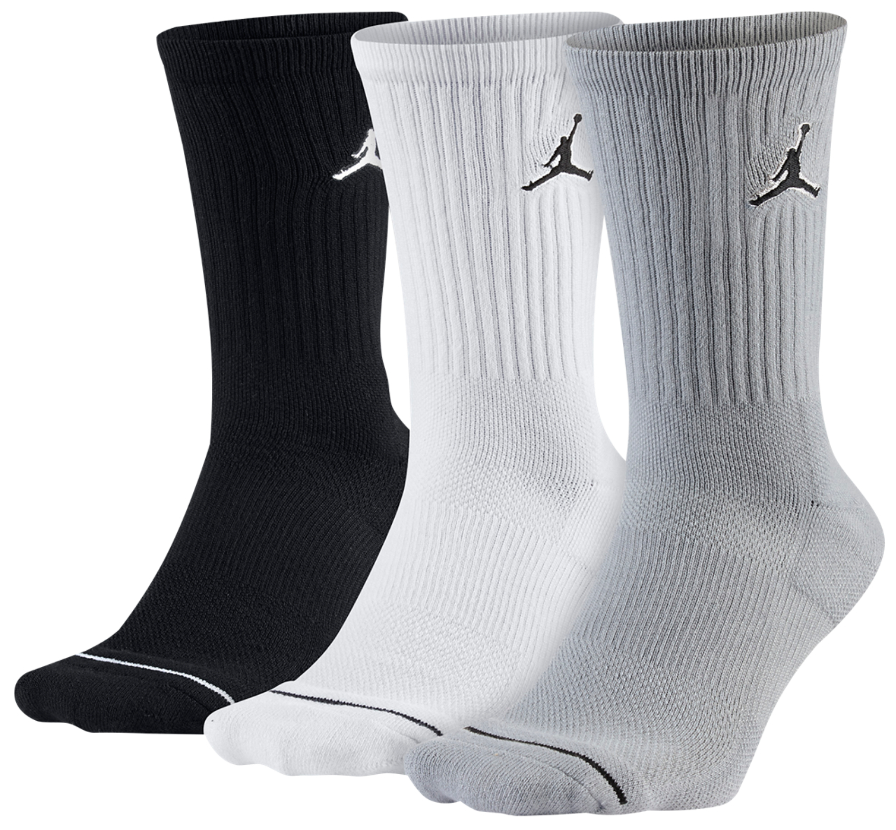 Jordan Jumpman Crew 3 Pack Socks AU Image 1 of 2. Tap to open photo gallery.
