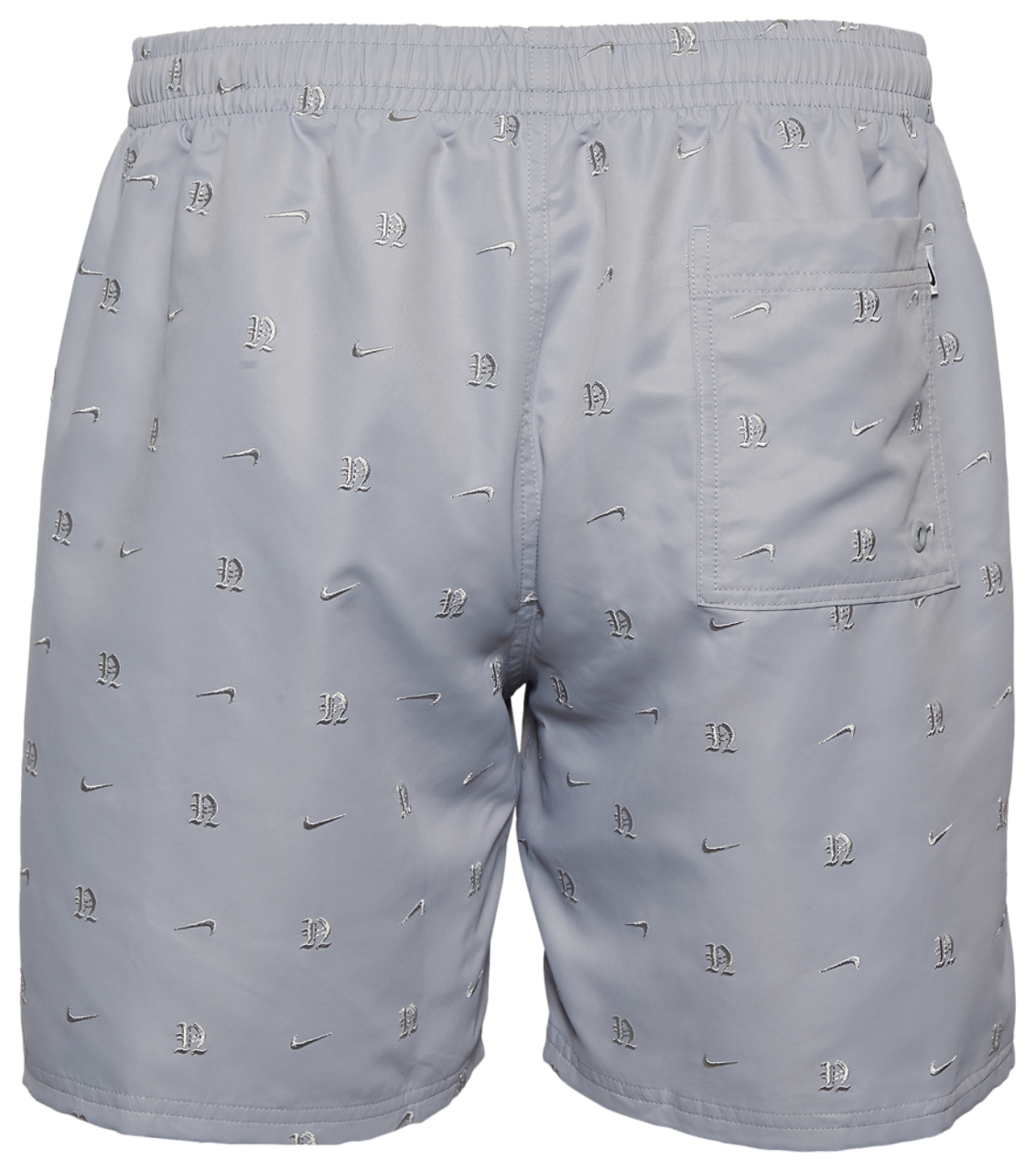 Nike Breaker Volley 7" Lux Letter Embroidered Shorts Image 4 of 4. Tap to open photo gallery.