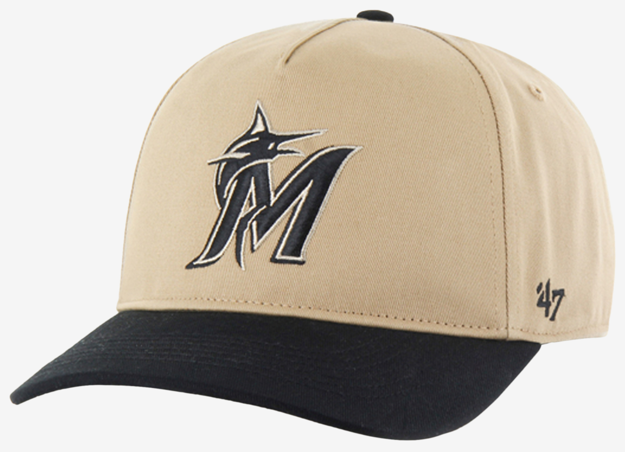 47 Brand Marlins Two Tone Hitch Visor Image 1 of 2. Tap to open photo gallery.