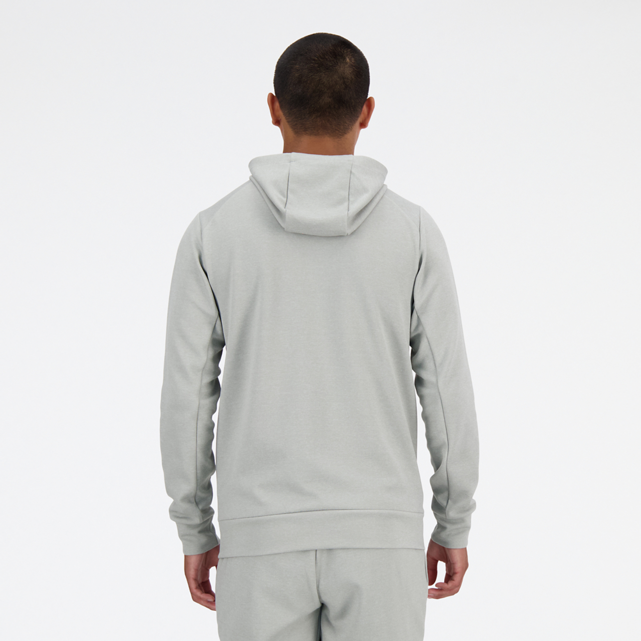 New Balance Tech Knit Pullover Hoodie Image 2 of 4. Tap to open photo gallery.