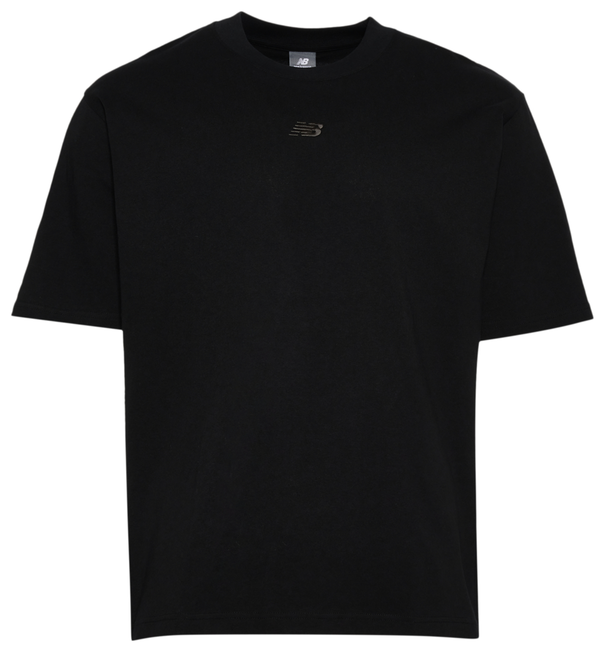 New Balance Oversized Center Chest Emblem Tonal T-Shirt Image 1 of 1. Tap to open photo gallery.