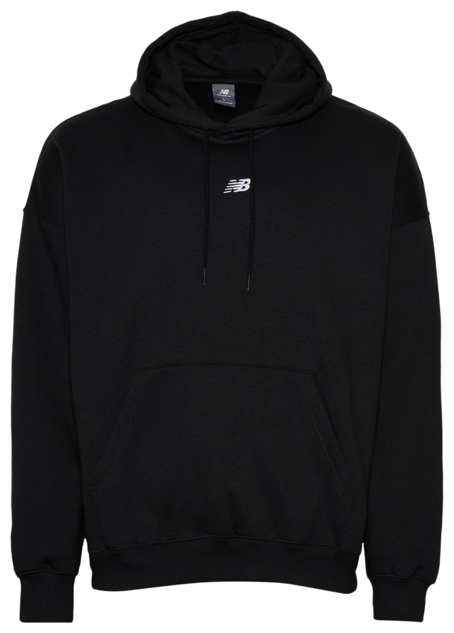 New Balance Oversized Center Embroidered Hoodie Image 1 of 2. Tap to open photo gallery.