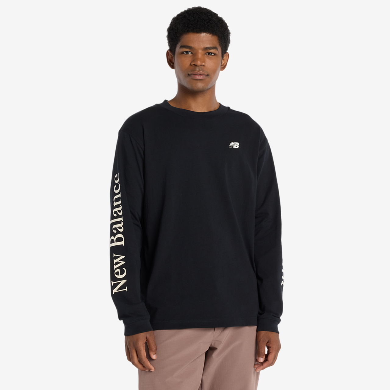 New Balance Athletics Classic Long Sleeve T-Shirt Image 1 of 4. Tap to open photo gallery.