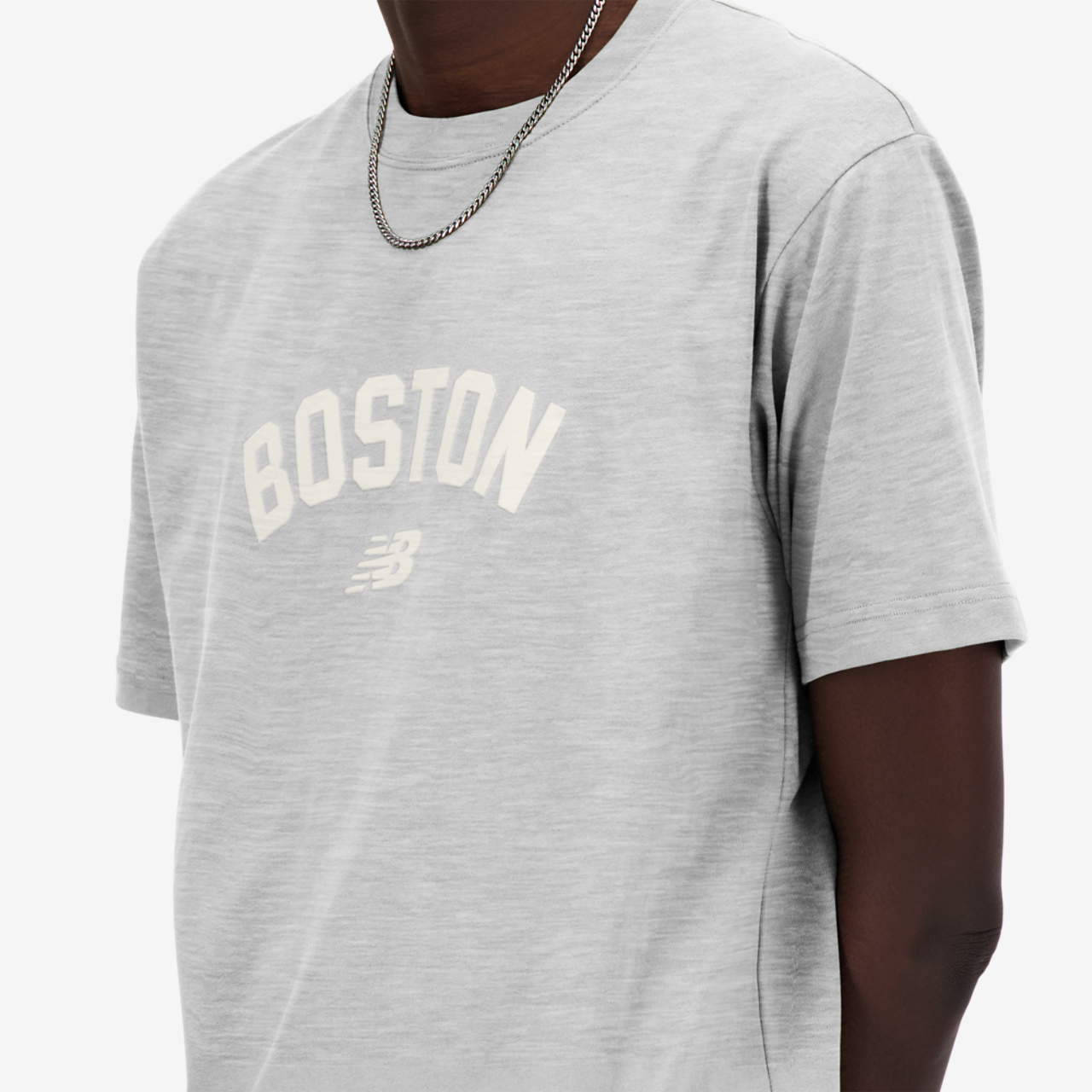 New Balance Boston Heritage T-Shirt Image 4 of 4. Tap to open photo gallery.