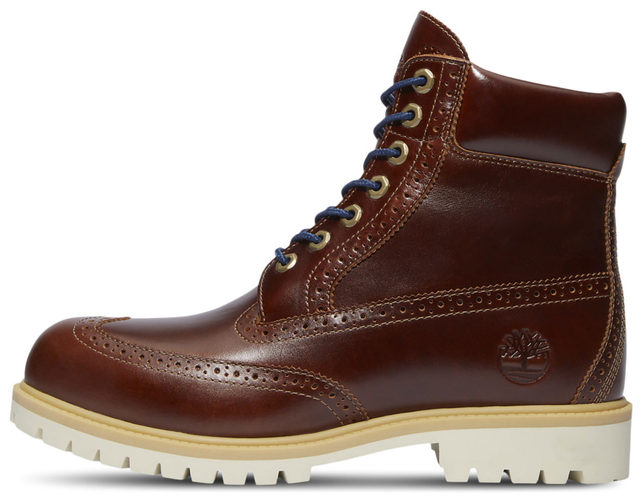Timberland 6 Inch Brogue Boots Image 2 of 10. Tap to open photo gallery.