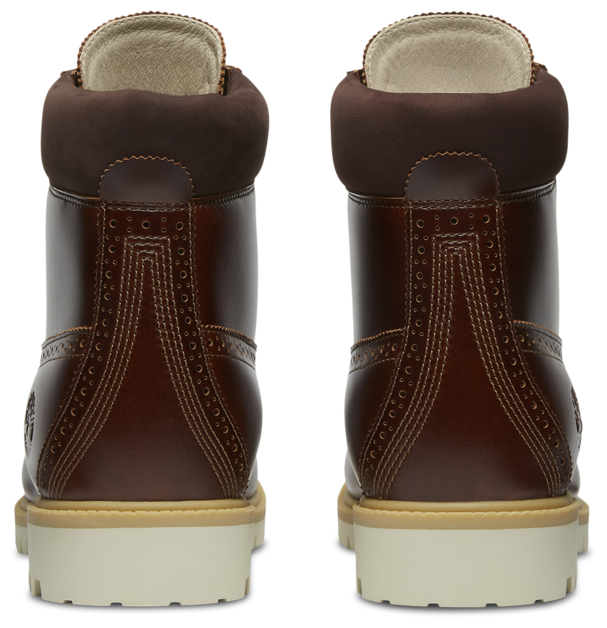 Timberland 6 Inch Brogue Boots Image 3 of 10. Tap to open photo gallery.
