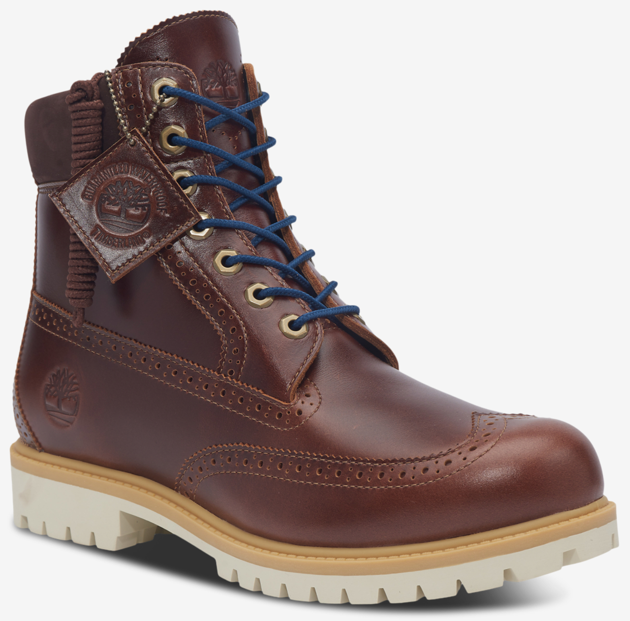 Timberland 6 Inch Brogue Boots Image 9 of 10. Tap to open photo gallery.