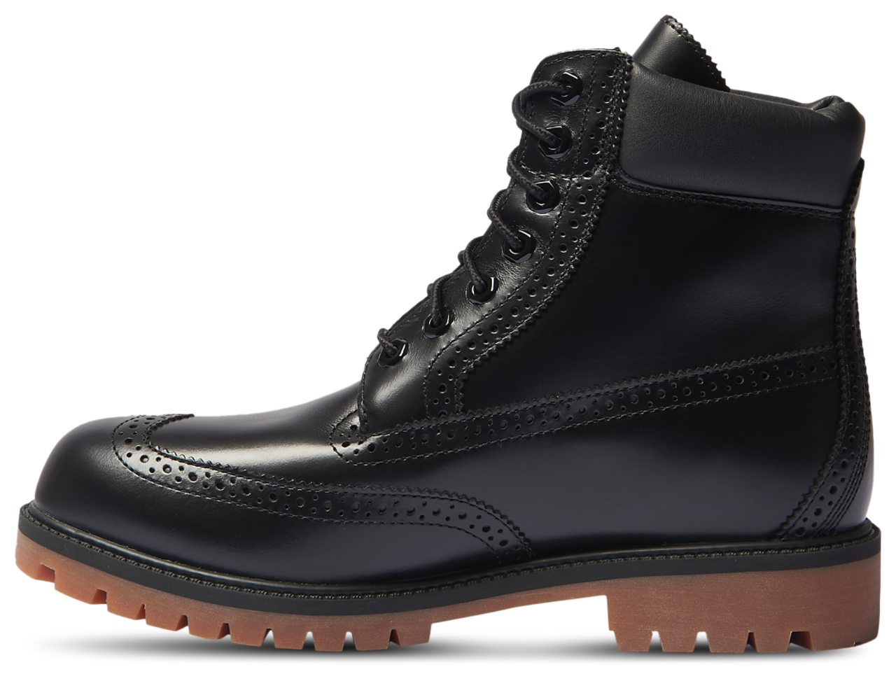 Timberland 6 Inch Brogue Boots Image 2 of 5. Tap to open photo gallery.