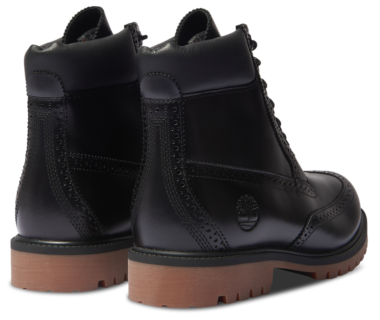Timberland 6 Inch Brogue Boots Image 3 of 5. Tap to open photo gallery.