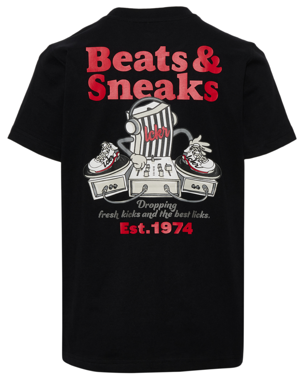 LCKR Beats and Sneaks T-Shirt Image 2 of 2. Tap to open photo gallery.