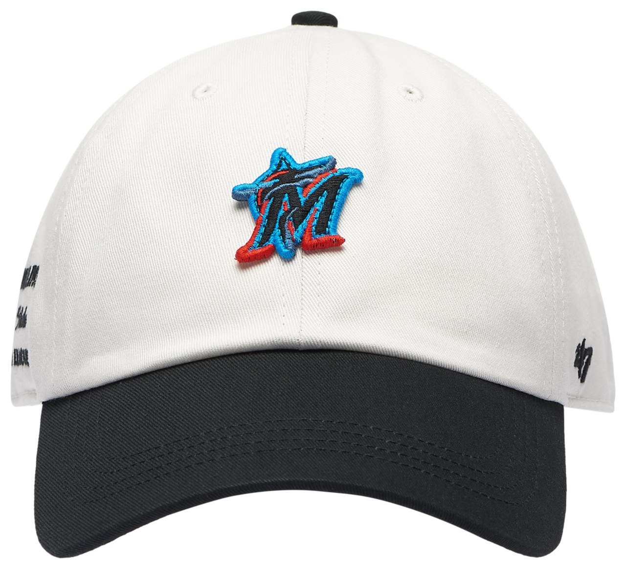 47 Brand Marlins Contemporary 47 Clean Up Cap Image 2 of 5. Tap to open photo gallery.