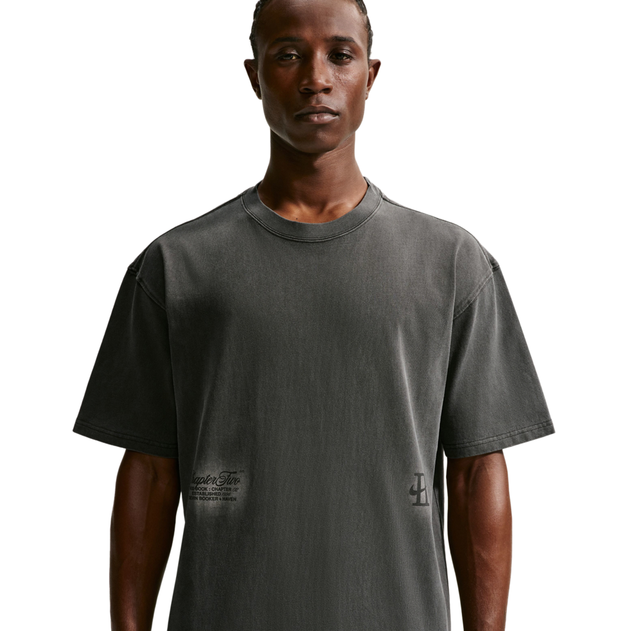 Nike LSE Booker T-Shirt Image 1 of 2. Tap to open photo gallery.
