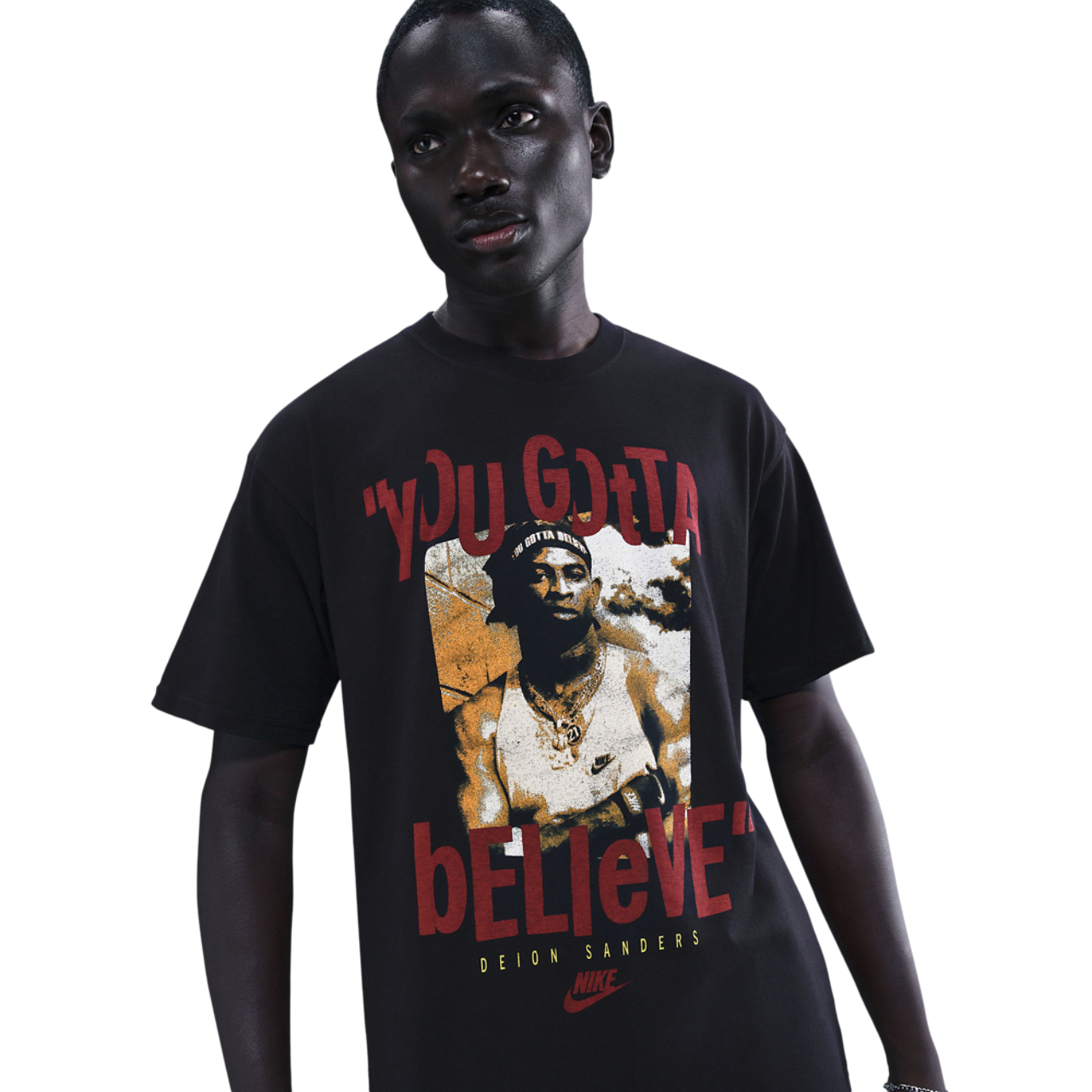 Nike NSW Max 90 DS Short Sleeve T-Shirt Image 1 of 2. Tap to open photo gallery.