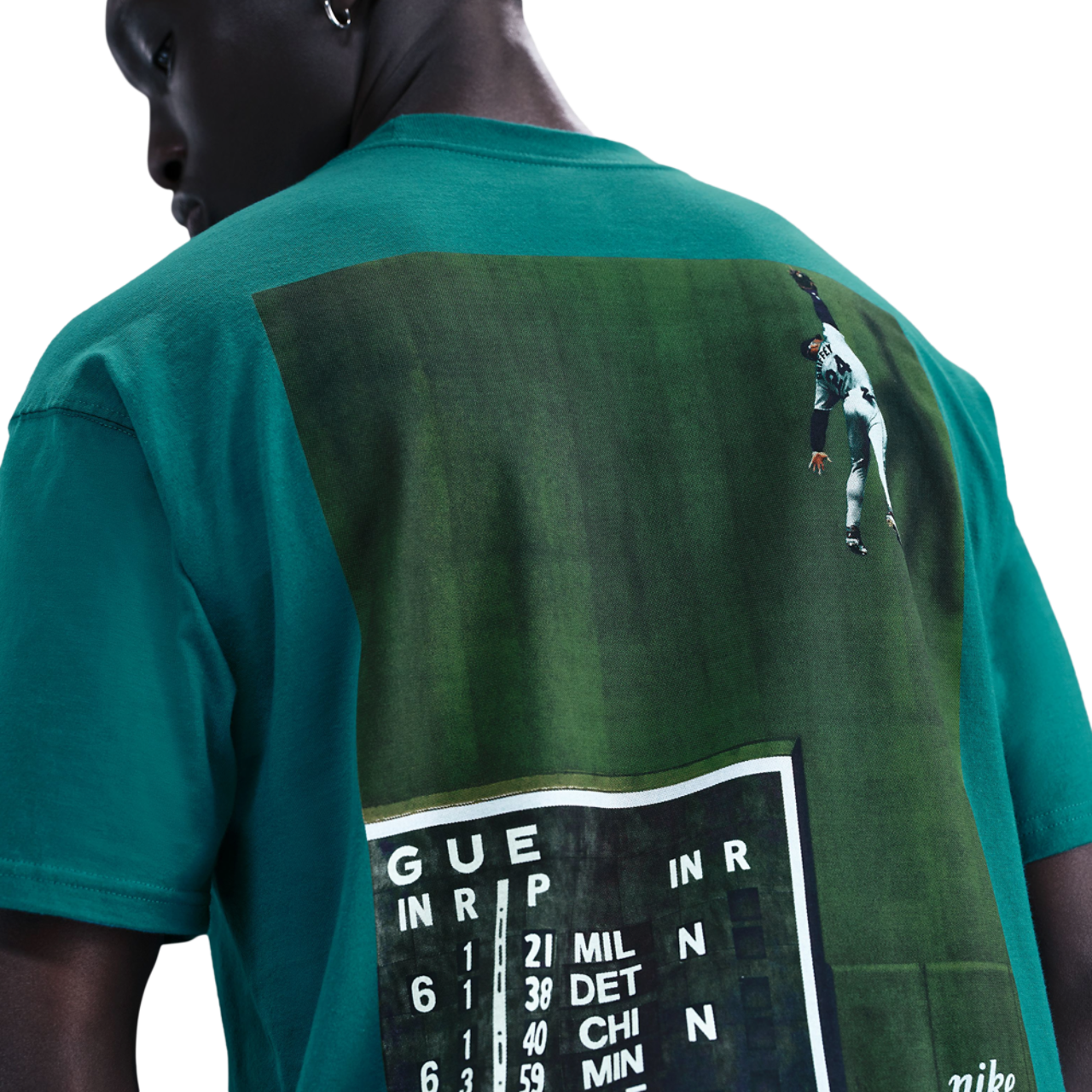 Nike Max 90 KGJ Short Sleeve T-Shirt Image 2 of 2. Tap to open photo gallery.