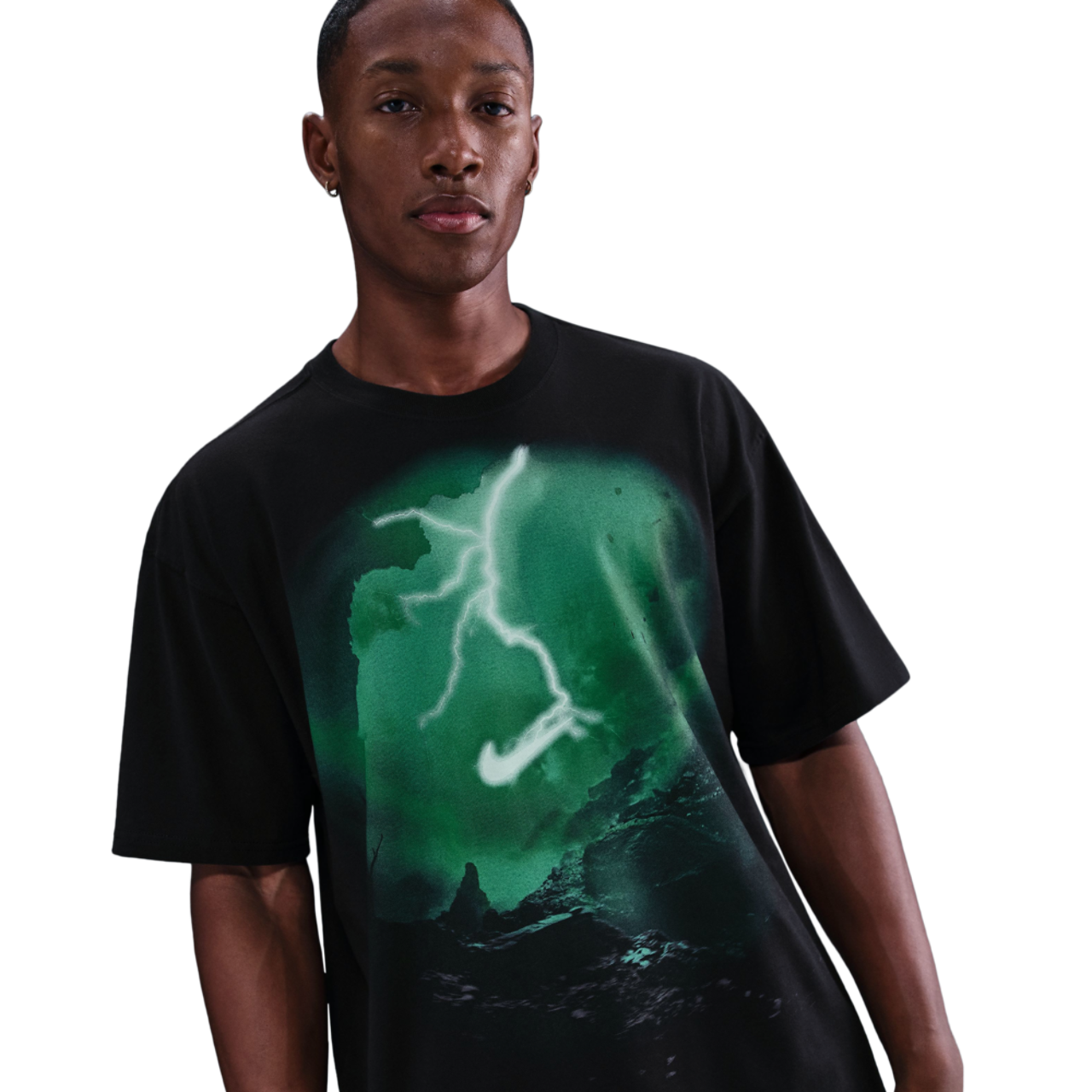 Nike NSW Max 90 Signature Short Sleeve T-Shirt Image 1 of 2. Tap to open photo gallery.