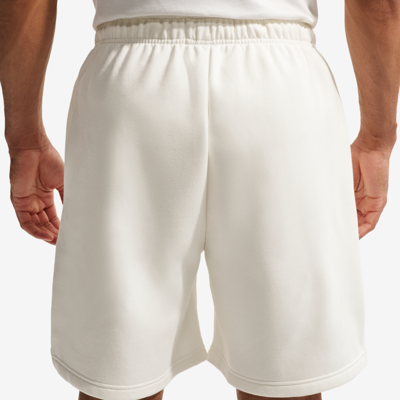 Nike Tech Fit Standard Issue Brush Fleece 8In Short Image 2 of 4. Tap to open photo gallery.