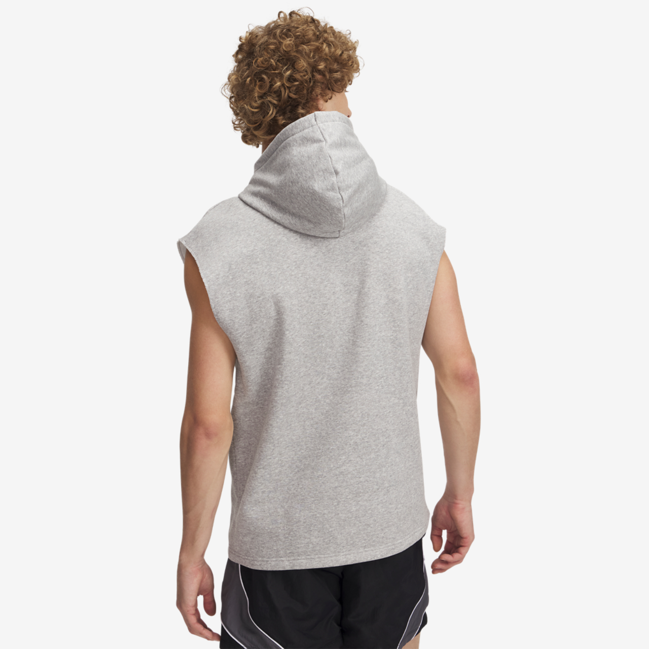 Under Armour Icon Fleece Sleeveless Hoodie Image 2 of 3. Tap to open photo gallery.
