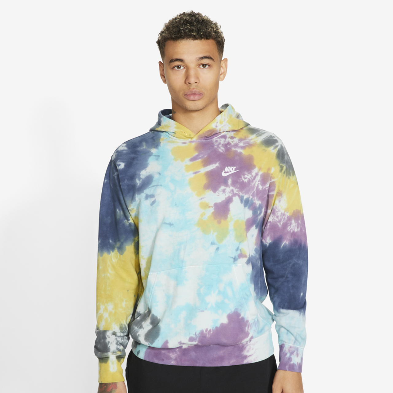 Nike Dye Pullover Hoodie Image 1 of 2. Tap to open photo gallery.