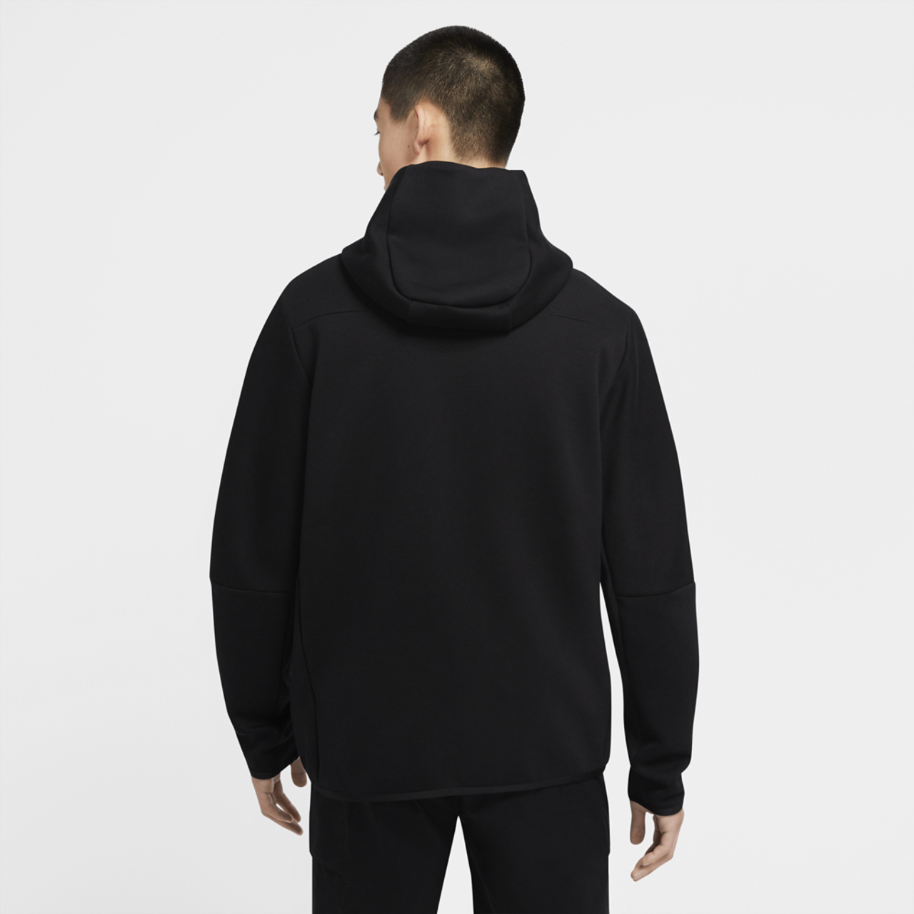 Nike Tech Fleece Full-Zip Hoodie Image 4 of 8. Tap to open photo gallery.