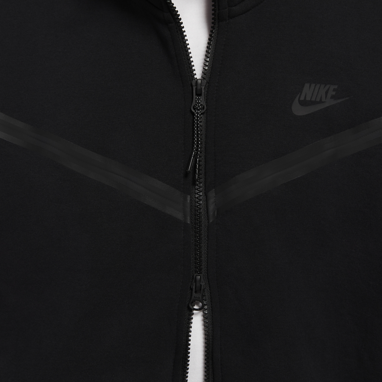 Nike Tech Fleece Full-Zip Hoodie Image 6 of 8. Tap to open photo gallery.