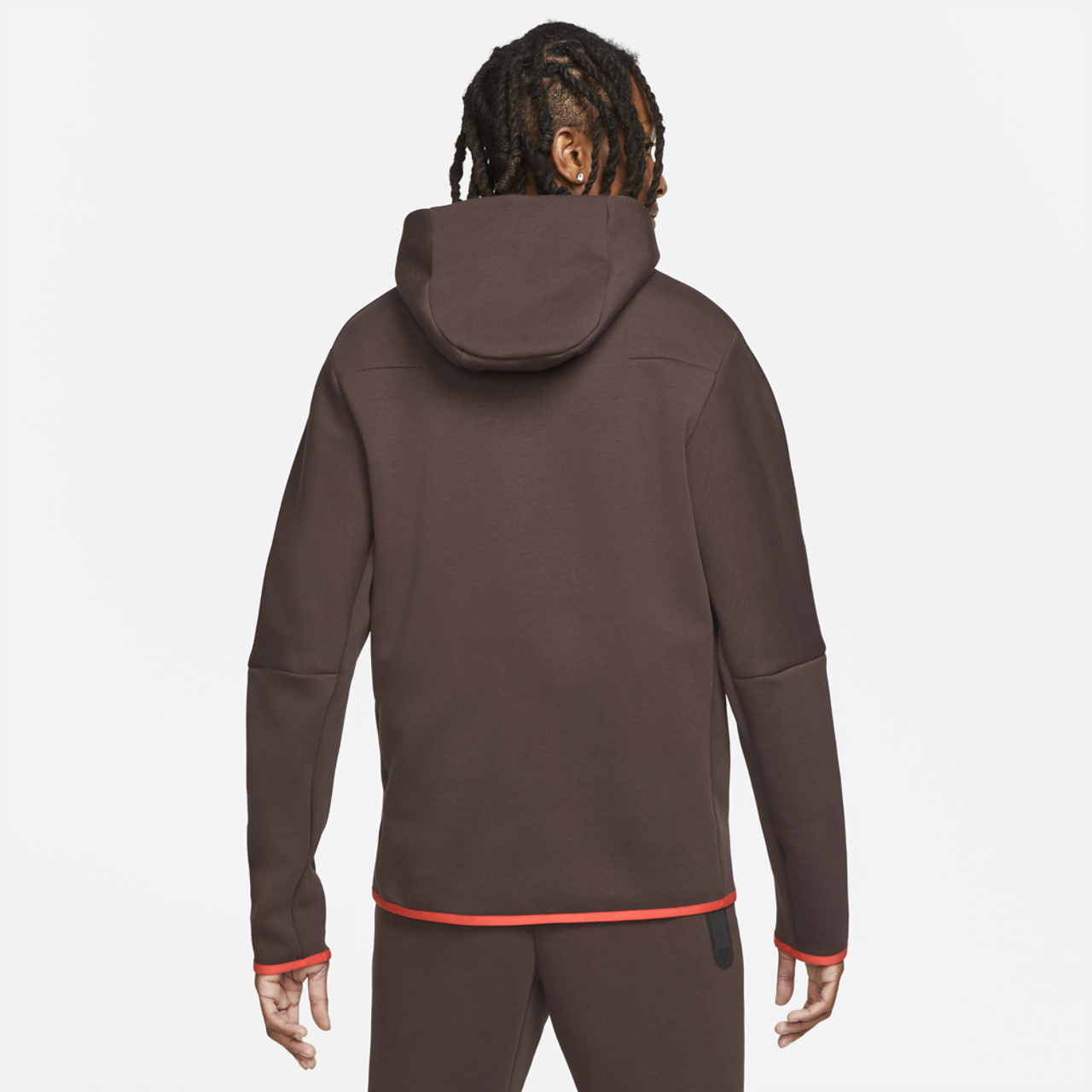 Nike Tech Fleece Full-Zip Hoodie Image 2 of 2. Tap to open photo gallery.
