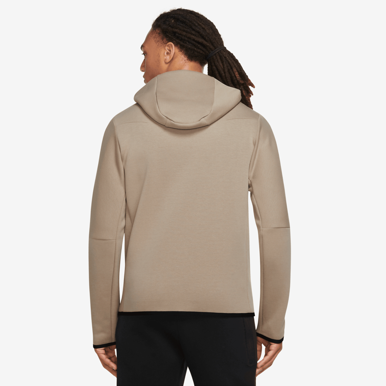Nike Tech Fleece Full-Zip Hoodie Image 2 of 3. Tap to open photo gallery.