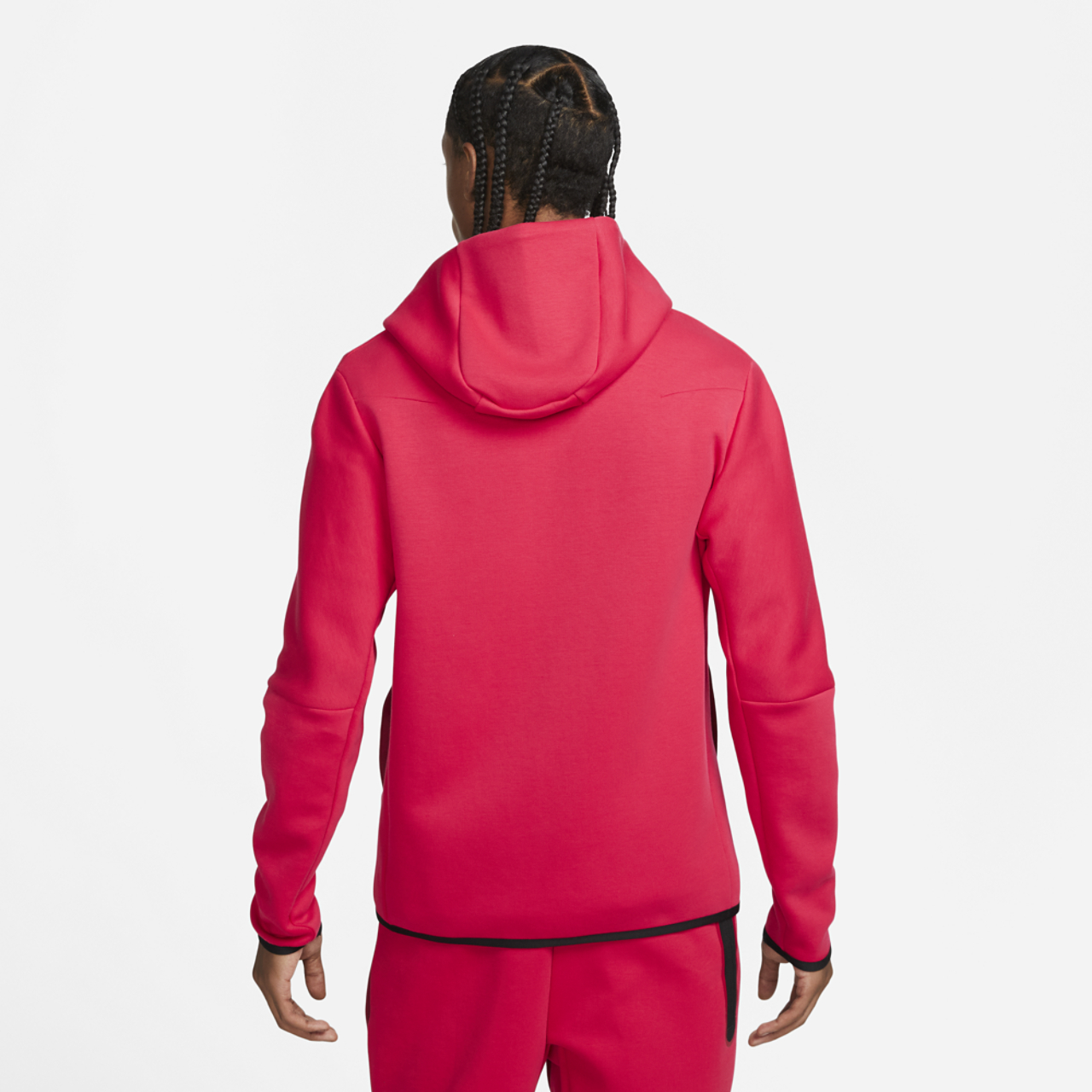 Nike Tech Fleece Full-Zip Hoodie Image 2 of 2. Tap to open photo gallery.