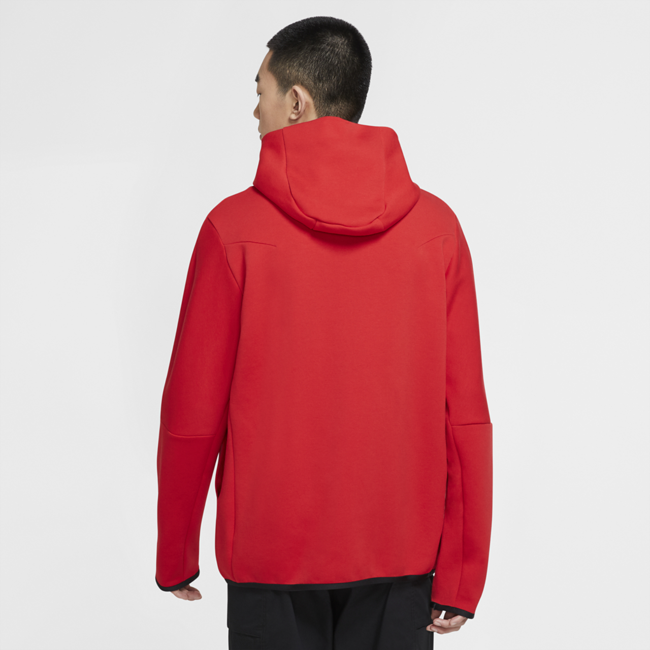 Nike Tech Fleece Full-Zip Hoodie Image 4 of 7. Tap to open photo gallery.