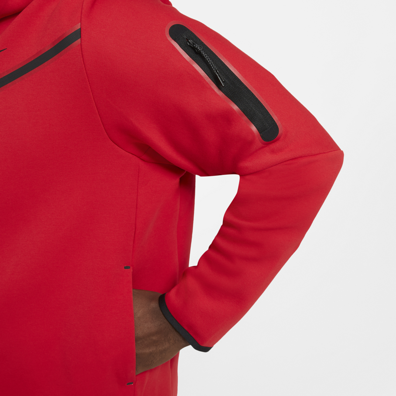 Nike Tech Fleece Full-Zip Hoodie Image 7 of 7. Tap to open photo gallery.