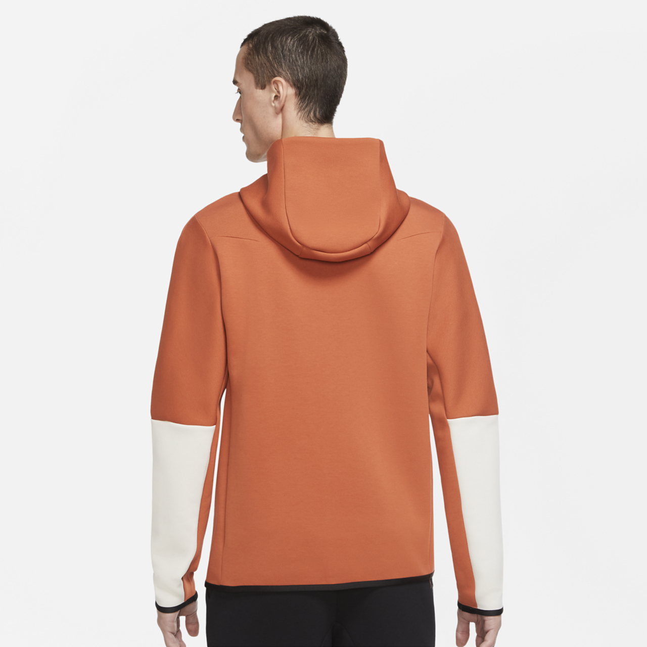 Nike Tech Fleece Full-Zip Hoodie Image 2 of 3. Tap to open photo gallery.