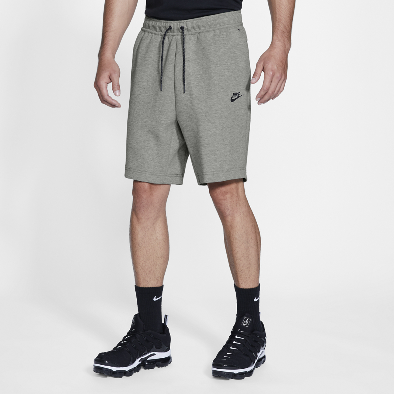 Nike Tech Fleece Shorts Image 4 of 6. Tap to open photo gallery.