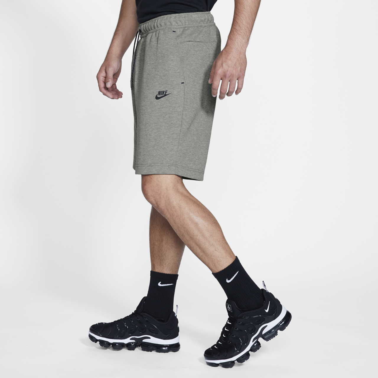 Nike Tech Fleece Shorts Image 6 of 6. Tap to open photo gallery.