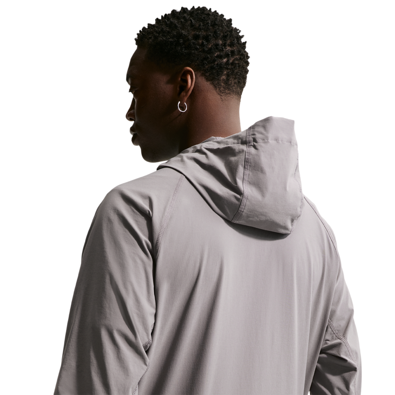 Nike Drifit Tech Woven Windrunner FZ Jacket Image 2 of 4. Tap to open photo gallery.